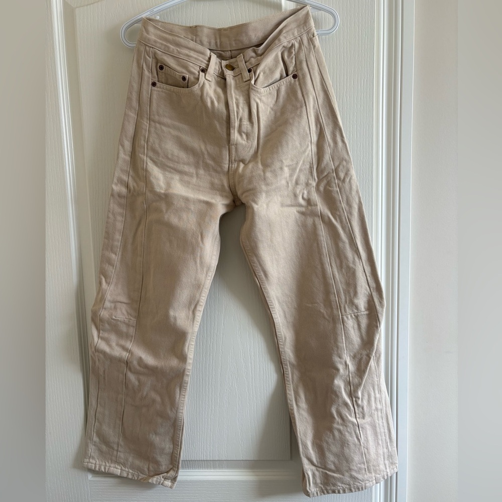 Bsides Lasso Jean High Slim Tan Overdye